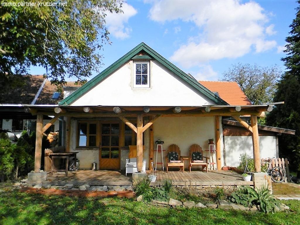 Gästehaus überdachte Terrasse